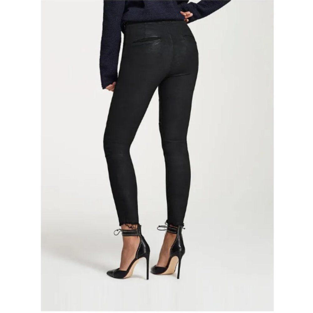 Dl1961 Sz. 24 Haven Black Coated Denim Leggings — image 5 of 8